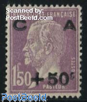 1.50+50c, Stamp out of set