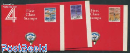 Definitives 3 booklets