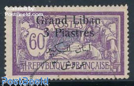 3P on 60c, Stamp out of set