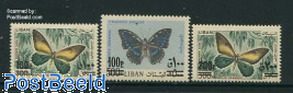 Butterfly overprints 3v
