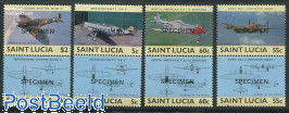 Military planes 8v (4x[:]), SPECIMEN
