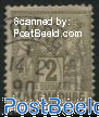 2c, Greenolive, perf. 12.5:12, stamp out of set