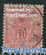 10c, Perf. 12.5, Stamp out of set