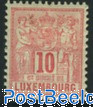 10c, Perf. 12.5:12, Stamp out of set