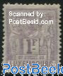 1F, Perf. 13.5, stamp out of set