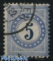 5c, Postage due, Stamp out of set