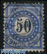 50c, Postage due, Stamp out of set