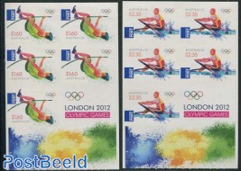 Olympic Games London 2 foil booklets