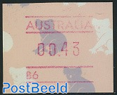 Automat stamp 1v (denomination may vary)