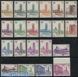 Railway stamps 21v