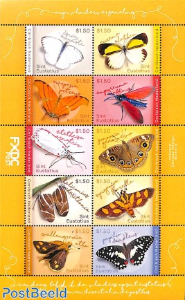 Butterflies, Sint Eustatius m/s