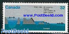 St Lawrence sea way 1v, joint issue USA