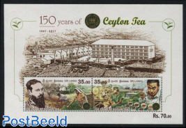 150 years of Ceylon Tea s/s