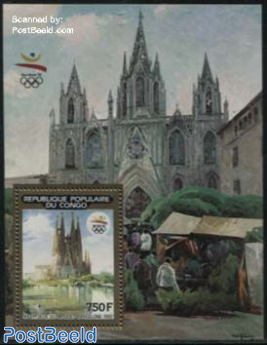 Olympic games Barcelona, paintings s/s