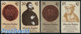 Luther 500th birthday 4v