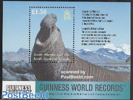 Sea Mammals s/s, Guinness world records