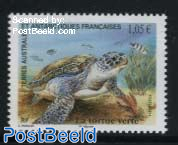 Turtle 1v, Joint Issue France, Mauritius, Seychelles, Comoros, Madagascar