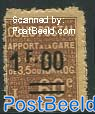 1.00 on 60c, Colis Postal, Stamp out of set
