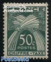50c, bluegreen, Stamp out of set