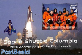 Space Shuttle Columbia s/s