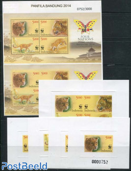 Bandung stamp show, Special collection 6 s/s