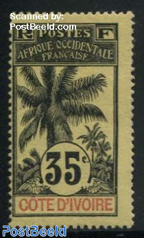 35c., Stamp out of set