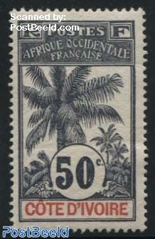 50c., Stamp out of set