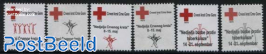Red Cross Stamps 6v