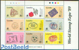 World stamp expo 9v m/s