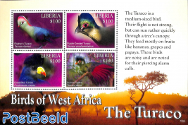 Birds of West Africa 4v m/s