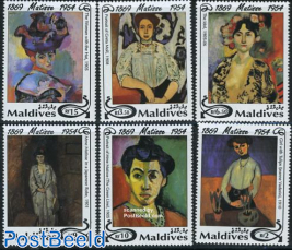 Henri Matisse 6v