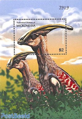 Dinosaurs s/s, Parasaurolophus