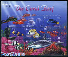 Coral reef life 9v m/s