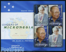 Leaders of Micronesia s/s