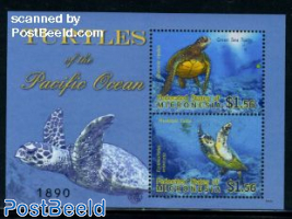 Turtles of the Pacific s/s