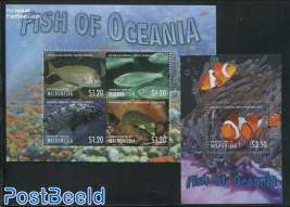 Fish of Oceania 2 s/s