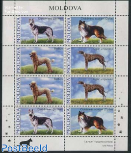 Dogs minisheet (with 2 sets)