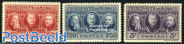 International stamp exposition 3v