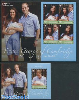 Birth of Prince George 2 s/s