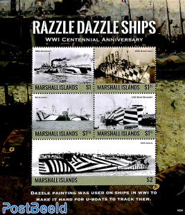 Razzle Dazzle Ships 5v m/s