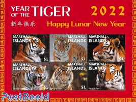 Year of the tiger 6v m/s