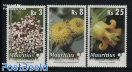 Definitives, Flowers 3v (with year 2016)