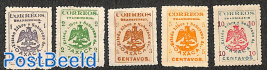 Coat of Arms, Oaxaca issue 5v