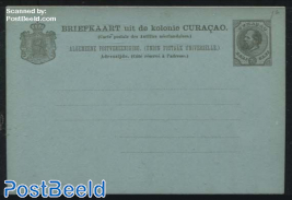 Postcard 7.5c olivegreen (8.5mm 7.5mm)