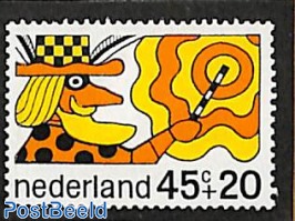 45+20c, Magician, Stamp out of set