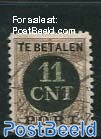 11CNT, Postpakket-Verrekenzegel, perf. 11.5