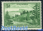 3d Green, Stamp out of set