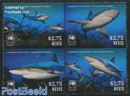 WWF, Caribbean Reef Shark 4v [+]