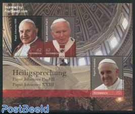 Beatification of popes s/s