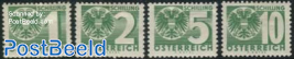 Postage due 4v (only high values)